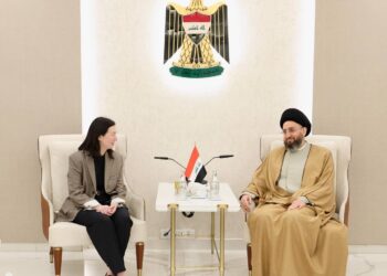 الحكيم يستقبل نائب مساعد وزير الخارجية الامريكي
