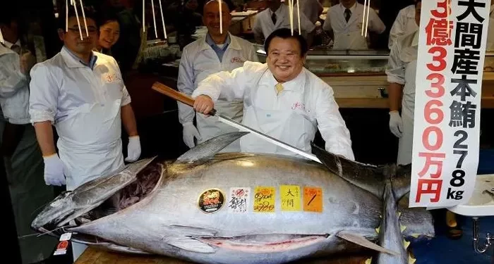 بيع سمكة تونة بـ1.3 مليون $ في اليابان
