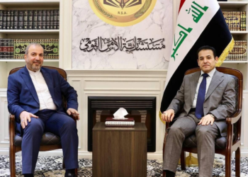 الأعرجي والسفير الإيراني يبحثان مستجدات الأوضاع الدولية والإقليمية