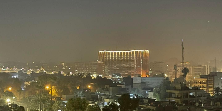 مؤشر التلوث في العاصمة بغداد يبلغ ذروته