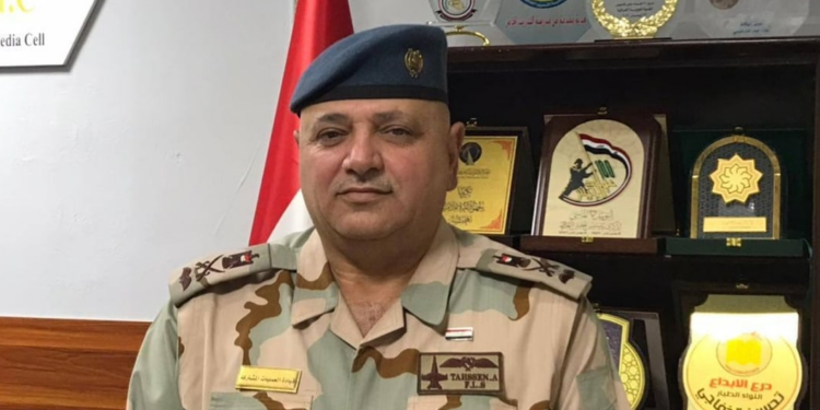 اللواء الطيار تحسين الخفاجي يتسلم  مهام ادارة اعلام وزارة الدفاع