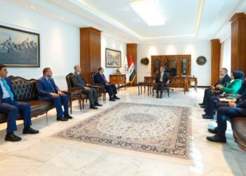 رئيس مجلس القضاء الأعلى يستقبل الفريق النيابي لإعداد استراتيجية الامن الوطني