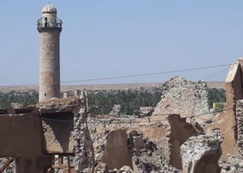 هيت.. جهود عراقية لإنقاذ إرث تاريخي عريق ,,, منارة الفاروق على حافة الانهيار