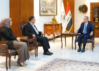 رئيس مجلس القضاء الاعلى يستقبل رئيس الهيئة الوطنية للاستثمار
