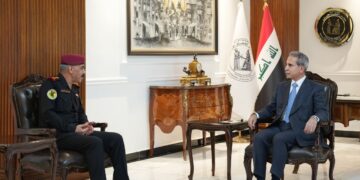 رئيس مجلس القضاء الأعلى يلتقي رئيس جهاز مكافحة الإرهاب