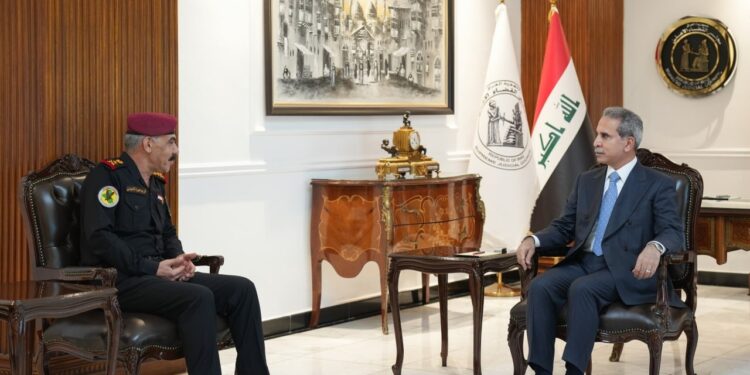رئيس مجلس القضاء الأعلى يلتقي رئيس جهاز مكافحة الإرهاب