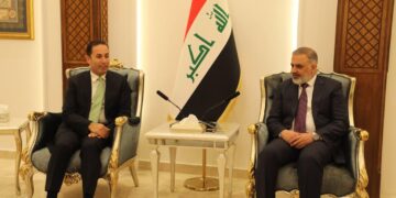 الكلابي يستقبل السفير الاردني ويبحثان تعزيز العلاقات الثنائية