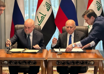 توقيع اتفاقية للنقل البحري ومذكرات تفاهم في مختلف المجالات بين(العراق وروسيا)