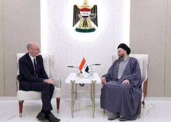 الحكيم يستقبل السفير البريطاني