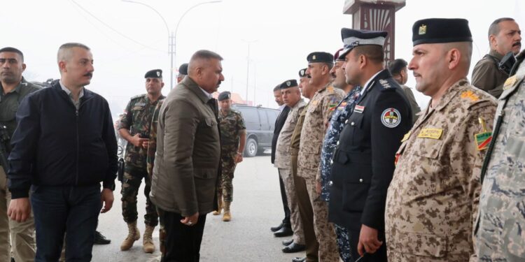 الشمري يصل الى محافظة كربلاء للاطلاع على سير خطة الزيارة الشعبانية