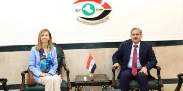 رئيس هيئة النزاهة يستقبل سفيرة مملكة اسبانيا