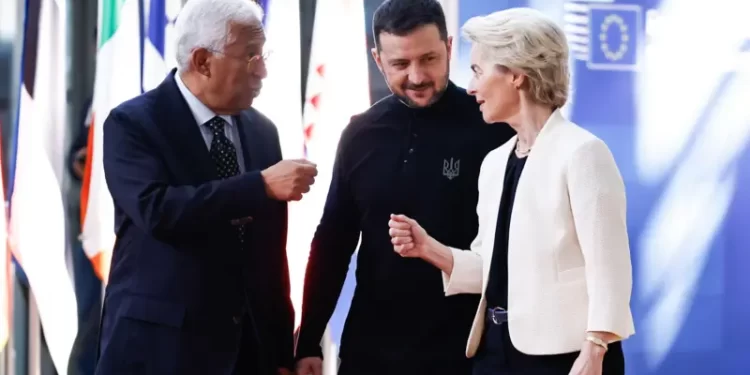 القمة الأوروبية ببروكسيل,, فون دير لايين تقول إن أوروبا وأوكرانيا تواجهان “لحظة حاسمة”