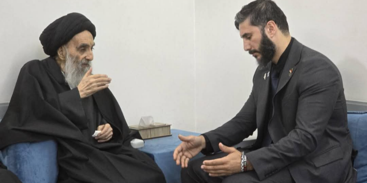 المرجع الأعلى يستقبل الطبيب العراقي البريطاني