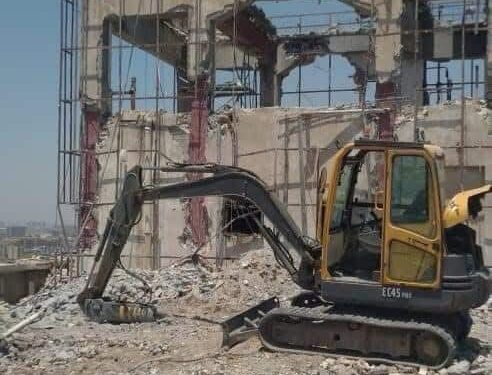 هدم بناية مصرف الرافدين “التاريخي” خلافاً للتعليمات,, وثيقة