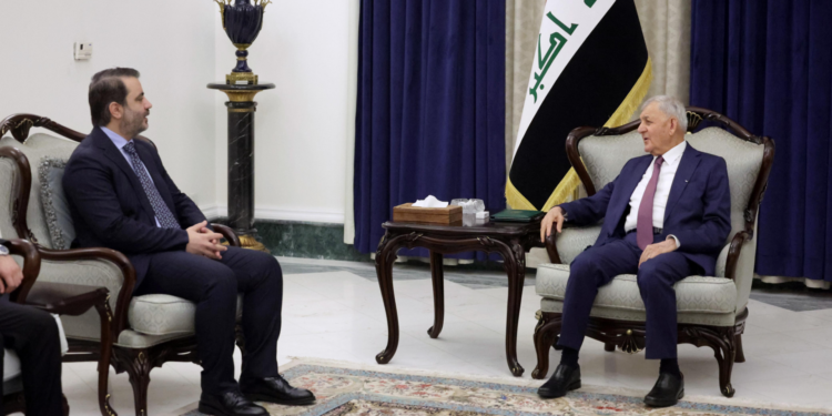 رئيس الجمهورية يستقبل وزير الخارجية السوري