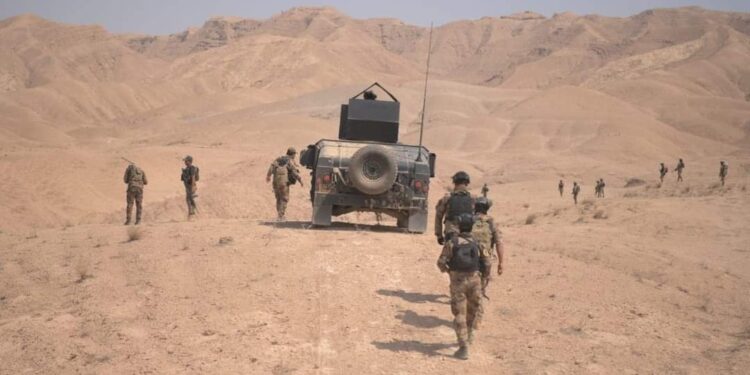 عملية أمنية واسعة في محيط جبال مكحول بصلاح الدين