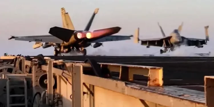 غارات أمريكية تستهدف مخابئ قادة الحوثيين