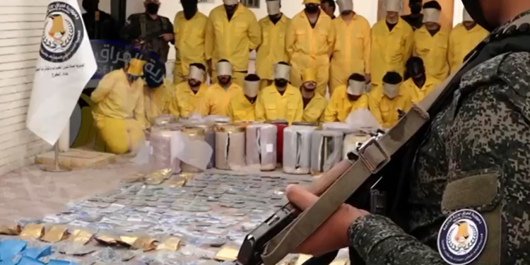 بغداد.. ضبط 183 كغم من المخدرات وتفكيك شبكة تهريب