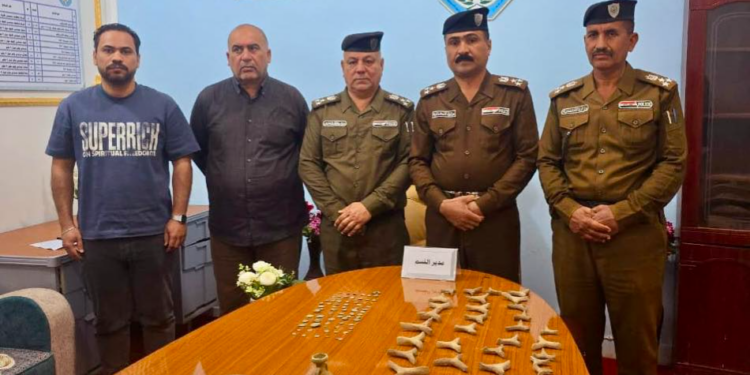 بابل.. اكتشاف 111 قطعة أثرية في مدينة بورسيبا