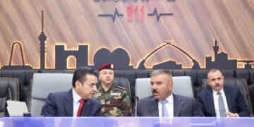 الاعرجي يلتقي وزير الداخلية عبد الأمير الشمري