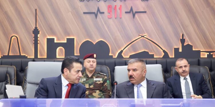 الاعرجي يلتقي وزير الداخلية عبد الأمير الشمري