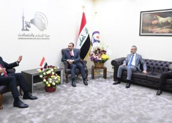 رئيس هيئة الإعلام و الاتصالات  يستقبل النائب أكرم العساف عضو لجنة النقل والاتصالات النيابية