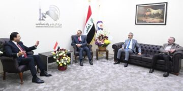 رئيس هيئة الإعلام و الاتصالات  يستقبل النائب أكرم العساف عضو لجنة النقل والاتصالات النيابية