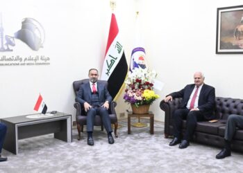 رئيس هيأة الإعلام والاتصالات يستقبل وفد الاتحاد العام للأدباء والكتّاب في العراق