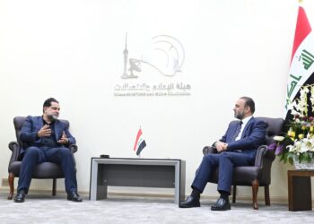 رئيس هيأة الإعلام والاتصالات يلتقي مستشار رئيس الوزراء لشؤون التنوع والتعددية