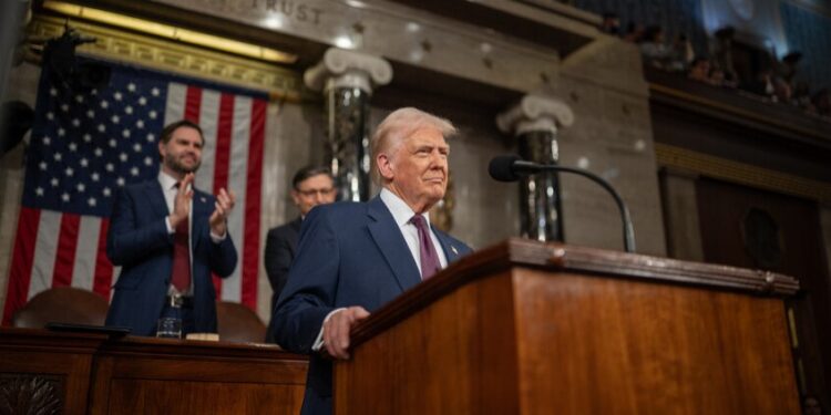 ترامب يلقي خطاباً في الكونغرس الأطول منذ 61 عاماً