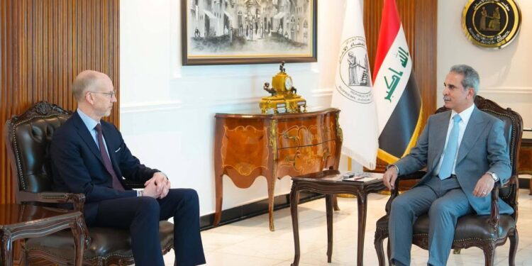 زيدان يستقبل القائم بأعمال السفارة السويدية