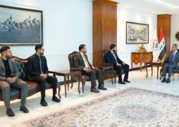 فائق زيدان يستقبل وفد منظمة فجر العلمية
