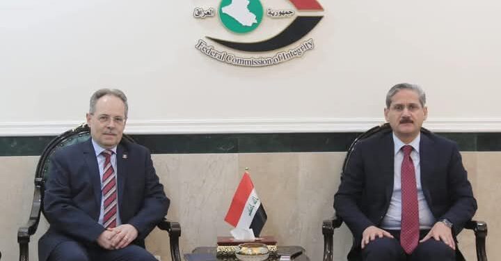 رئيس هيئة النزاهة الاتحادية يلتقي السفير السويسري