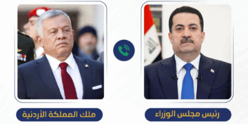 السوداني وملك الأردن يبحثان تعزيز أمن واستقرار المنطقة