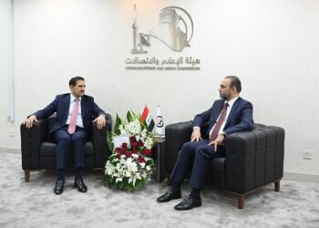 رئيس هيأة الإعلام والاتصالات يستقبل وكيل وزارة الثقافة والسياحة والآثار للشؤون الثقافية