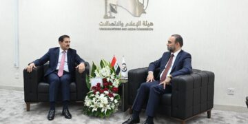 رئيس هيأة الإعلام والاتصالات يستقبل وكيل وزارة الثقافة والسياحة والآثار للشؤون الثقافية