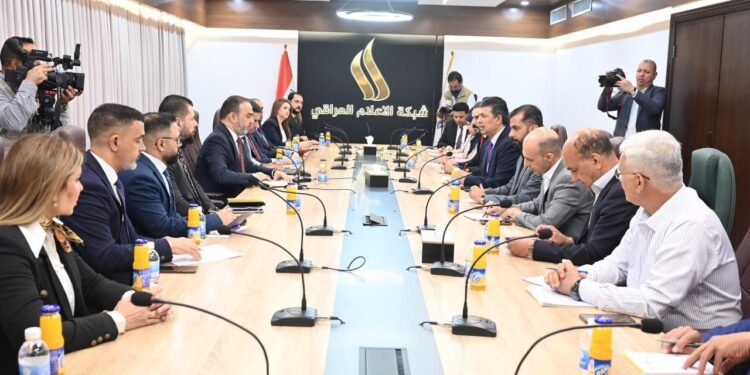رئيس هيأة الإعلام والاتصالات يبدأ نشاطه الميداني من شبكة الإعلام العراقي ويؤكد على تكامل الأدوار وتعزيز البنية الإعلامية الوطنية ،، فيديو