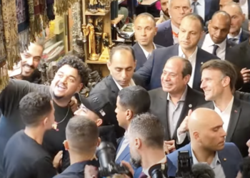ماكرون يوجه رسالة للمصريين على أنغام “حلوة يا بلدي”