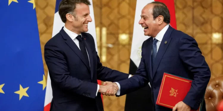 السيسي وماكرون يوقعان اتفاقيات مشتركة لتعزيز الاقتصاد المصري