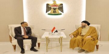 الحكيم يؤكد أهمية تعزيز العلاقات الثنائية بين العراق وبريطانيا والعمل على تطويرها