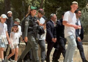 بن غفير يقتحم المسجد الأقصى