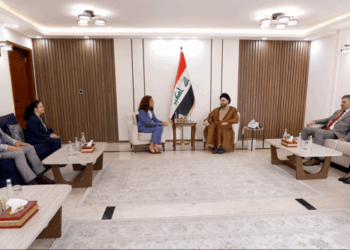 الحكيم يستقبل القائم بأعمال السفارة الأمريكية