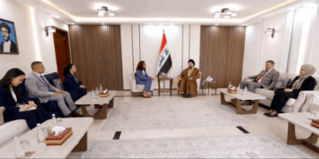 الحكيم يستقبل القائم بأعمال السفارة الأمريكية