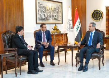 فائق زيدان يستقبل الوفد الفرنسي المختص لمكافحة جرائم الارهاب