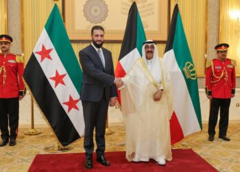 الشرع في زيارة هي الأولى إلى الكويت