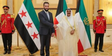 الشرع في زيارة هي الأولى إلى الكويت