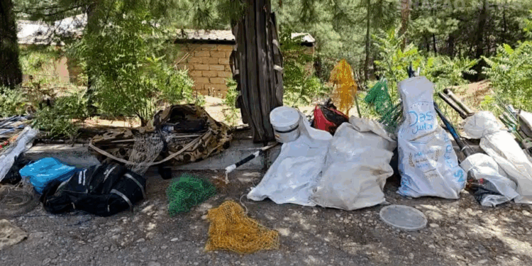 اعتقال 68 مخالفاً خرقوا قانون حظر الصيد في بحيرة سد الموصل