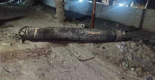 سقوط أجزاء من الصواريخ الإيرانية في نينوى و صلاح الدين