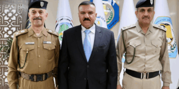وزير الداخلية يكلف ضابطاً أُصيب بنزاع مسلح لقيادة شرطة المثنى