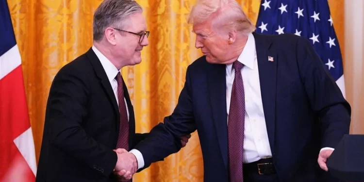 بدء سريان الاتفاق التجاري بين بريطانيا والولايات المتحدة